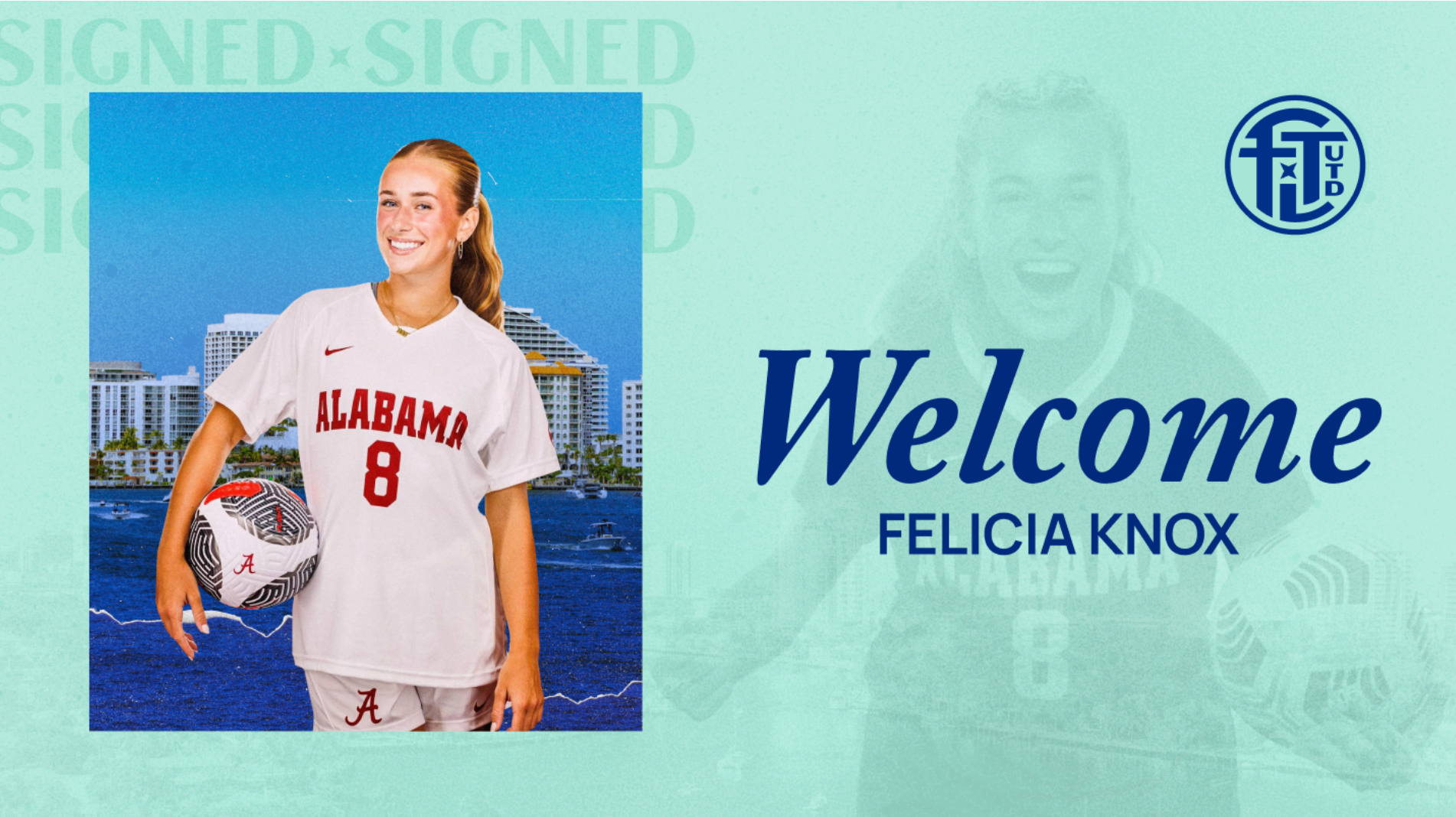 Fort Lauderdale United FC announces first player, Felicia Knox featured image