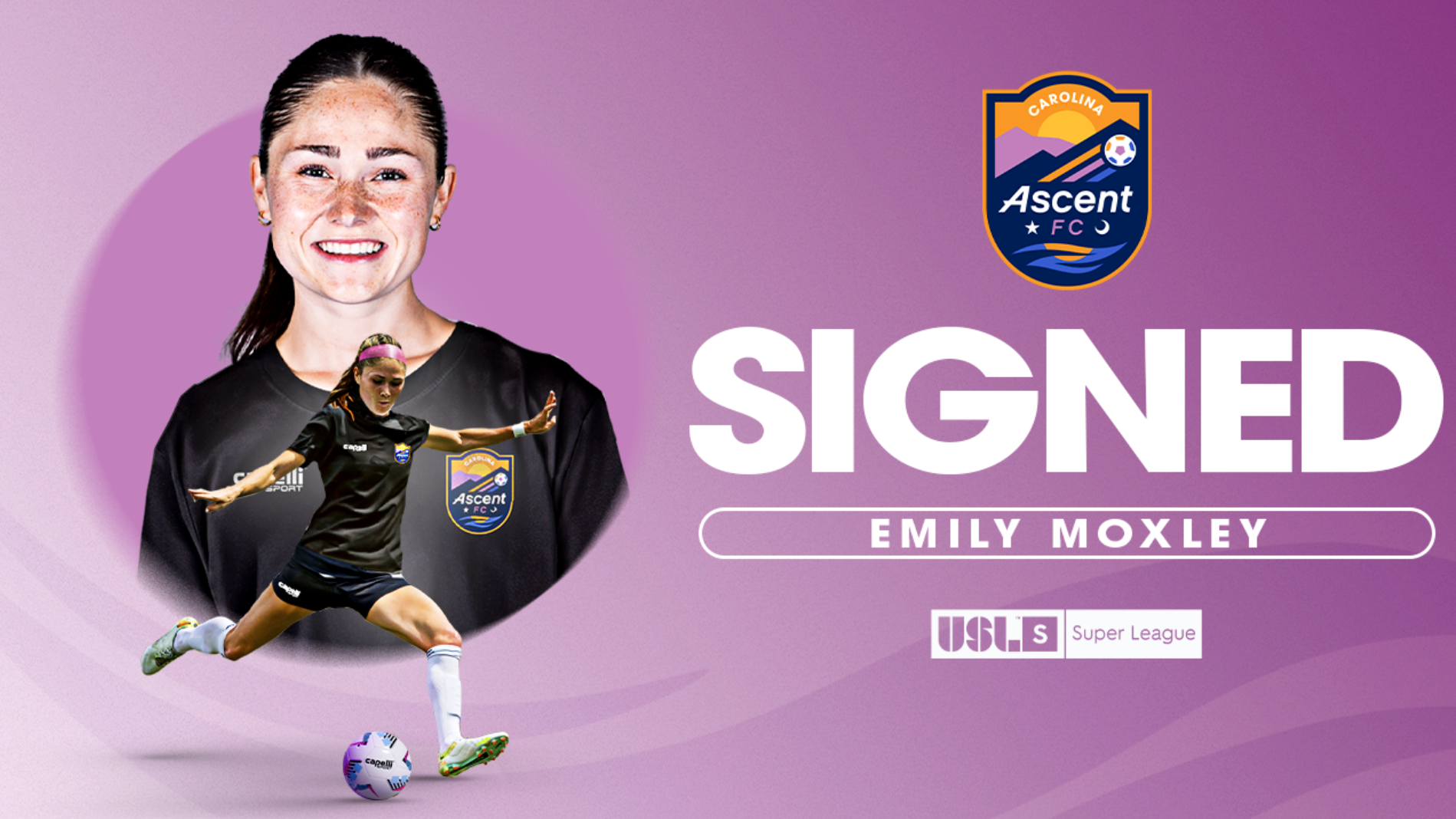 UNC Tar Heel Champion, Emily Moxley, Joins Carolina Ascent FC featured image