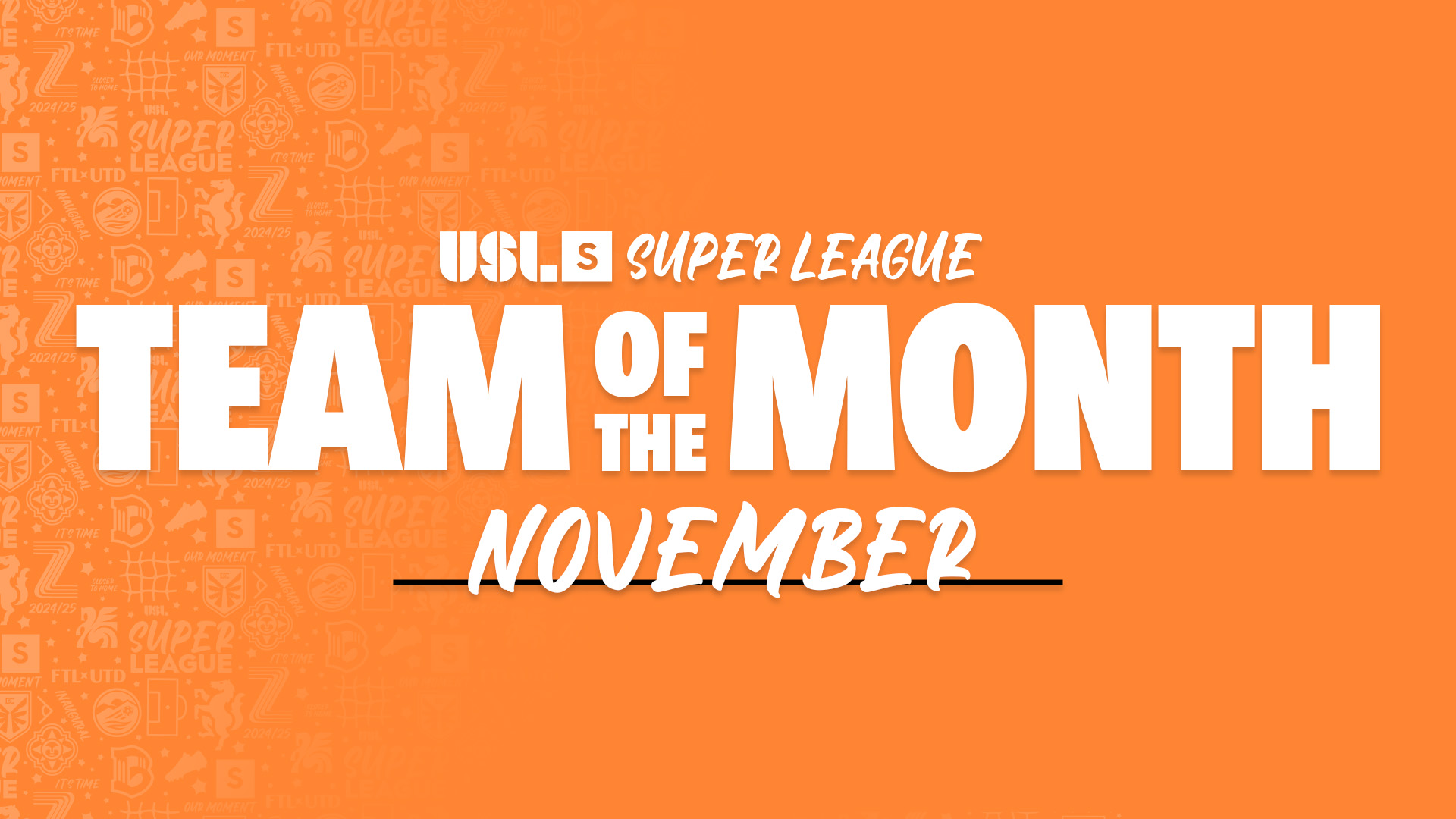 USL Super League Team of the Month - November featured image